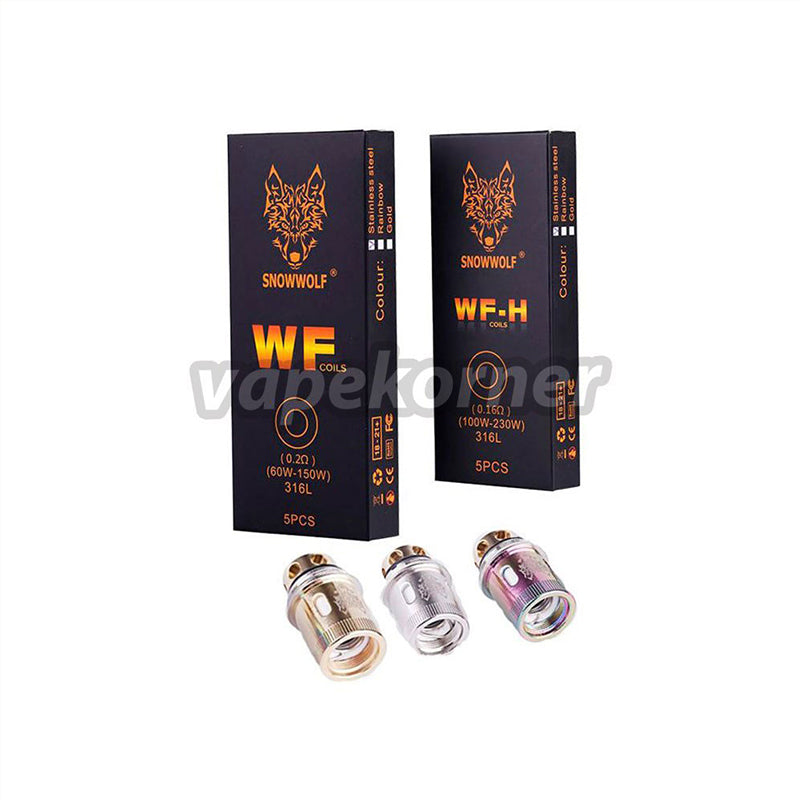 SNOWWOLF MFENG KIT COILS FOR WOLF TANK WF & WF-H Mini-3 Colours