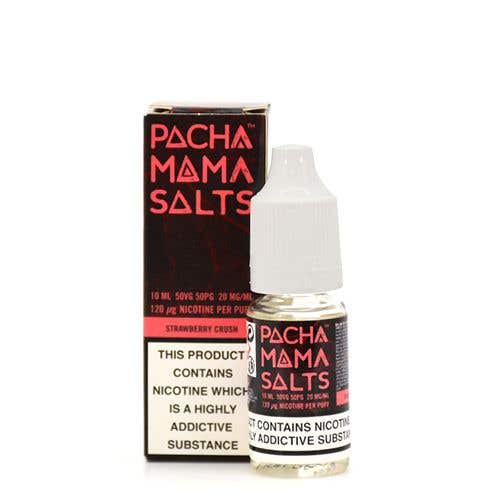 Pacha Mama Salts - Strawberry Crush - 10mg/20mg - 10ml