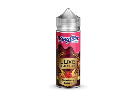 STRAWBERRY ENERGY (LUXE EDITION) E-LIQUID 100ML BY KINGSTON PGVG 30/70