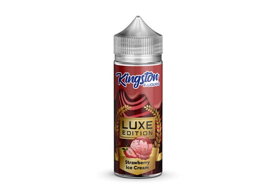 STRAWBERRY ICE CREAM (LUXE EDITION) E-LIQUID 100ML BY KINGSTON PGVG 30/70