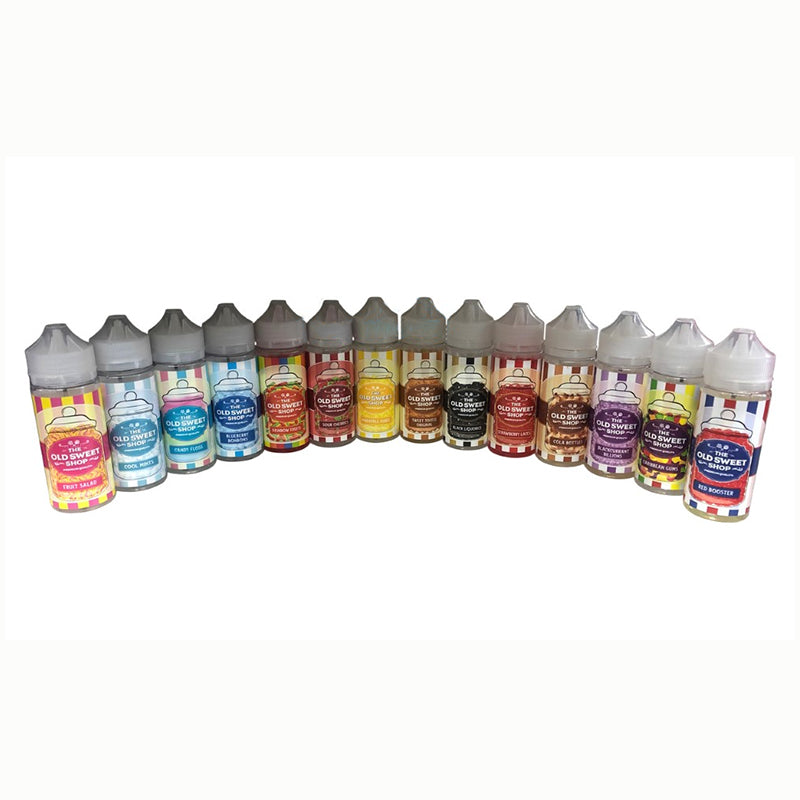 old vape juice The Sweet Shop 100ml E Liquid 50/50 VG/PG Select Flavor ::Thai Apple Melon Razz Liquid Tints Flum Float 3000 Puffs