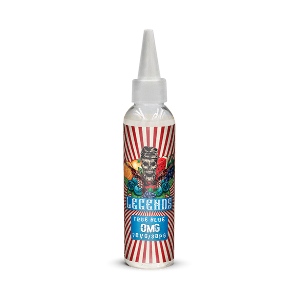 MR BLUE Vape Juice By Legends E-Liquid 0mg 500ml 70/30