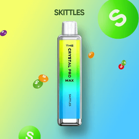 Crystal Pro Max Skittles 4000 Disposable Box of 10 - 71.99 - Uk Vapor Waves Crystal Pro Max Skittles 4000 Disposable Box of 10 - 71.99 - Uk Vapor Waves