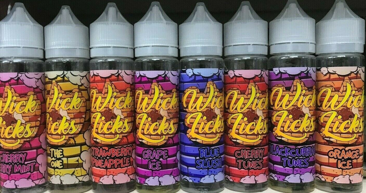 WICK LICKS E Liquid 70/30 VG/PG